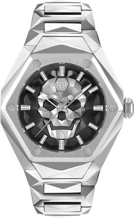 Philipp Plein The $Kull Spikes - Heren - Horloges - Zwart - ONE Size - Accessoires