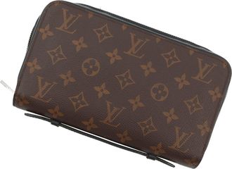 Louis Vuitton Monogram Macassar Noir Monogram Coin Purse/Coin Case (Pre-Owned)