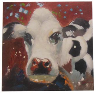 Biscottini International Cuadro &Oacute;leo Sobre La Tela Pintado A La Mano