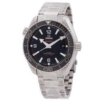 Omega Pre-owned Omega Seamaster Planet Ocean Automatic Chronometer Black Dial Mens Watch 215.30.44.21.01.001