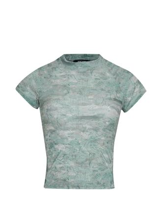 Amir Slama x Jade Picon T-shirt met print - Groen