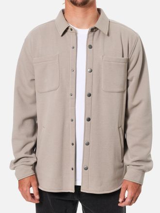 KATIN Harold Fleece Jacket In Vintage Khaki