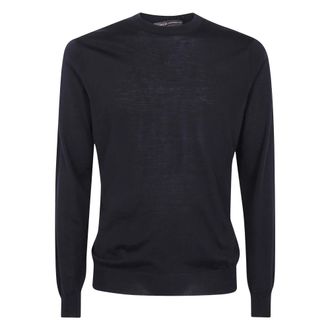 FILIPPO DE LAURENTIIS Gc1Ml.rm16R Ronde Hals Trui - Heren - Truien - Zwart - Maat: M Wol