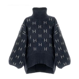 H&eacute;st Black Jumper with High Neck