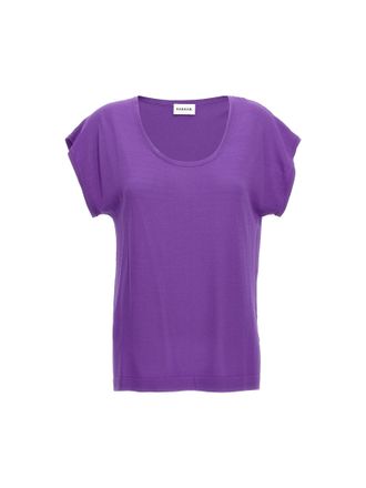 P.A.R.O.S.H. P. A.R. O.S. H.-Roux T Shirt Viola-Donna