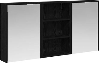 vidaXL Juego De Muebles De Ba&ntilde;o 3 Uds. 126 X 16 X 62.5 Cm Vidaxl