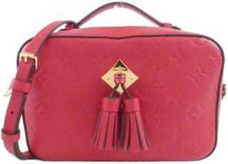 Louis Vuitton Pre-owned Monogram Empreinte Schoudertas - Dames - Vintage Schoudertas - Rood - ONE Size - Leer - Vintage