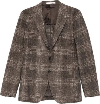Tagliatore Check-pattern Jacket
