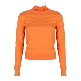 Silvian Heach Nunteg Dolcevita - - Knitwear - Donna - Arancione - S