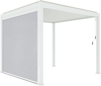 Sweeek P&eacute;rgola bioclim&aacute;tica 3x3m v2 + toldo vertical