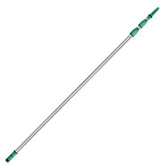 Unger Asta telescopica UNGER OptiLoc (compatibile con gli strumenti per la pulizia delle finestre Unger, impugnatura ergonomica, tappo terminale