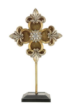 Mark Roberts Jeweled Fleur De Lis Finial in Gold at Nordstrom