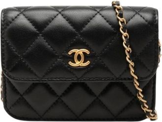 Chanel Borsa Mini Flap Pre-owned - - Pre-owned - Donna - Nero - ONE SIZE