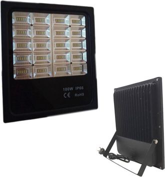 Trade Shop Trade Shop - Foco Led Slim Luz Blanca Ip66 100 Vatios Led Smd