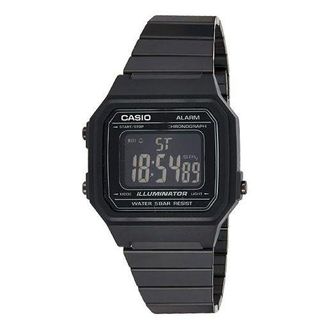 Casio Mens Vintage Electronic Waterproof Sports Mens Black Digital B650WB-1BEF