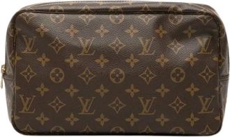 Louis Vuitton Pre-owned Bags, female, Brown, Size: ONE SIZE Pre-owned Trousse Toilette 28