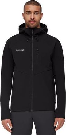 Mammut Ultimate Comfort So Hooded Jacket - Mens in Black at Nordstrom, Size Xx-Large