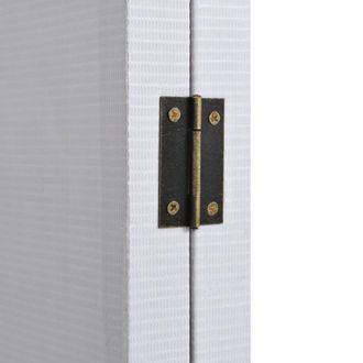 Berkfield Home White Folding Room Divider 200x170 cm New York by Day Black & White