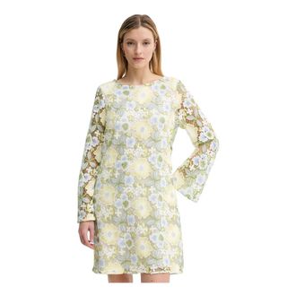 Bruuns Bazaar Yvonne BBLucille Jurk - Dames - Korte kleedjes - Veelkleurig - XS - Polyester - Kleedjes