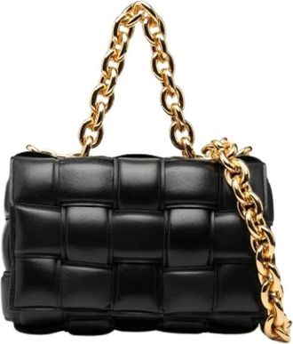 Bottega Veneta Pre-owned Mini Bags, female, Black, Size: ONE SIZE Pre-owned Vintage Mini Shoulder Bag