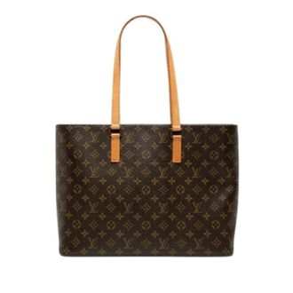 Louis Vuitton Pre-owned Tote Bags, female, Brown, Size: ONE SIZE Pre-owned The Luco Tote Bag