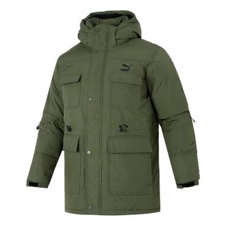 Puma Pocket Coat Green 539760-95