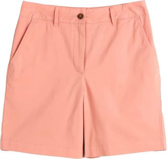GANT belt-loop pocket shorts - women - Cotton/Elastane - 34 - Pink