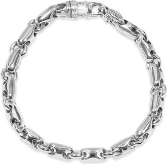 Pompeii3 Mens Round Mariner & Rolo Link 14k Gold (52gram) or Platinum (83gram) 7mm Bracelet 8.5