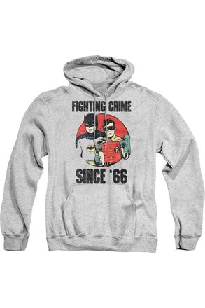 Gildan Batman Classic Tv Since 66 Adult Pull Over Hoodie / Hooded Sweatshirt