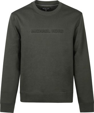 Michael Kors Heren, Sweatshirts & Hoodies, Groen, Maat: XL
