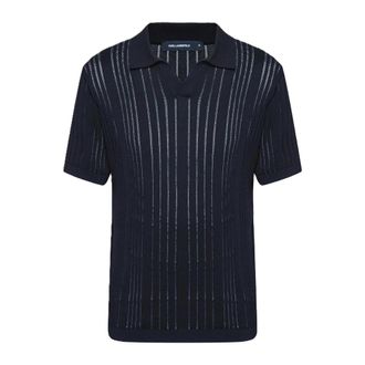 Karl Lagerfeld Hombre, Camisetas, Azul, Talla: M