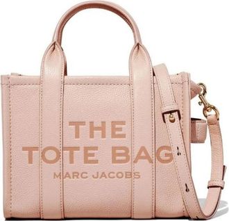 Marc Jacobs Leren Kleine Tote Bag - Dames - Shoppers - Roze - ONE Size - Leer - Tassen