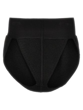 Rick Owens Womens Panties In Cachemire Blend