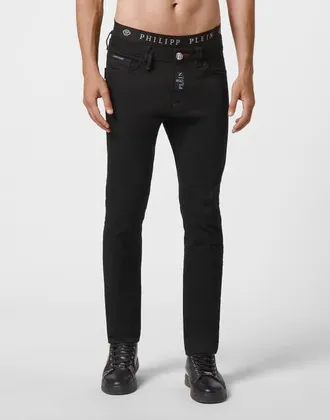 Philipp Plein Slim Fit Jeans Basic Men in Summernight at Nordstrom, Size 34