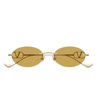 Valentino Sunglasses Vg0032 S 003 Gold/Yellow Women