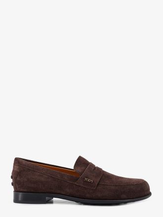 Tod's Mocassini in suede con logo laterale - TODS - gender_Woman
