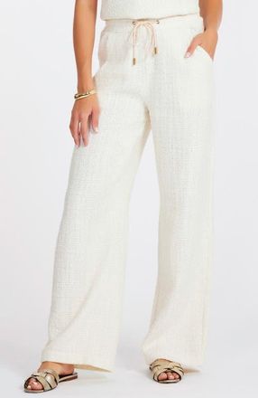 Bishop + Young Jordan Drawstring Pant in Ivory at Nordstrom, Size X-Small