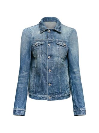 Maison Margiela Mm6 Maison Margiela Womens blue Cotton Jacket