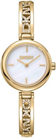 DKNY L 115-2 Bracelet Watch in White/gold at Nordstrom