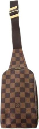 Louis Vuitton Pre-owned Cross Body Bags, female, Brown, Size: ONE SIZE Pre-owned Geronimos