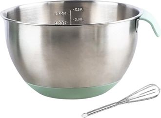 OEM Bol Mezclador De Acero Inoxidable (20 Cm) Con Asa Antisalpicaduras Para La Cocina Y La Reposter&iacute;a