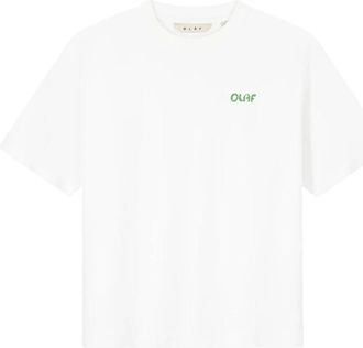 Olaf Hussein Dames, Tops, Wit, Maat: XS Katoen