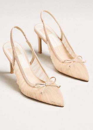 Dolce Vita Yela Mesh Slingback Heels