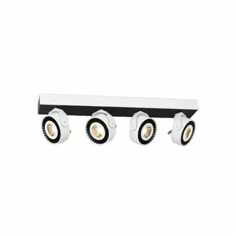 Milagro Striscia Da Soffitto 4x40w Led Techno Ml3843 Milagro
