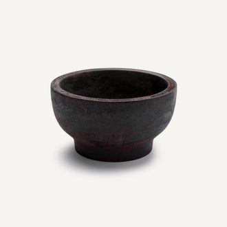 AM.PM Schaal in gebrand mahoniehout, Nyesi