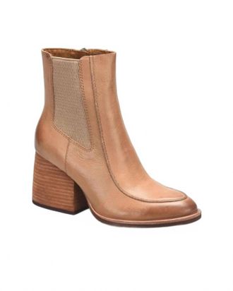Kork-ease Womens Cantley Heeled Ankle Boots In Beige