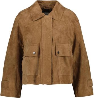 Max Mara Licht Jack - Dames - Zomerjassen - Bruin - XS - Jassen