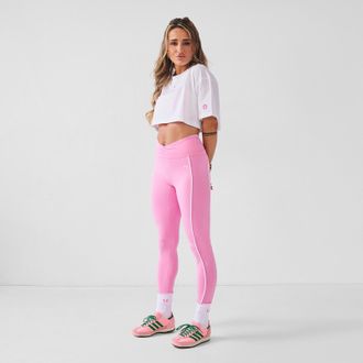 MyProtein Mallas Tatiana con cintura contraste para mujer de MP - Rosa bonito - L