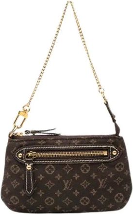 Louis Vuitton Pre-owned Shoulder Bags, female, Brown, Size: ONE SIZE Pre-owned Canvas Shoulder Bag