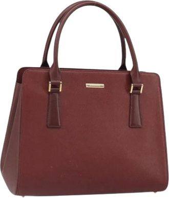 Burberry Pre-owned Handbags, female, Red, Size: ONE SIZE Pre-owned Vintage Hand Bag